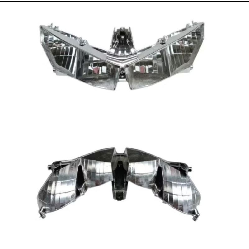 reflektor lampu depan honda vario 125-150 tahun 2019 - 2022 led original cover rumah reflektor lampu