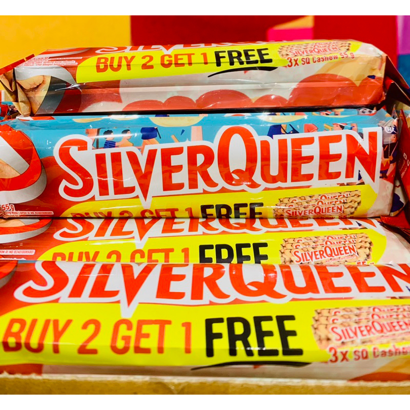 

[BUY 2 GET 1] SilverQueen Cashew Special Kemerdekaan 55gr