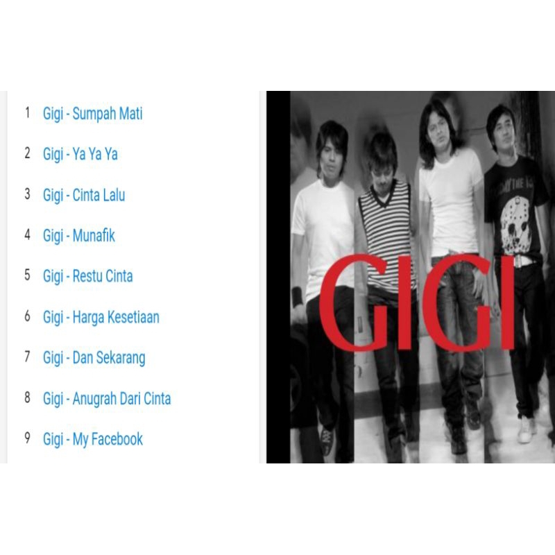 gigi cd album gigi self titled 2009