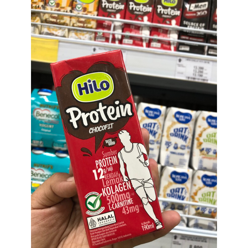 

2 pcs Hilo protein chocofit 190 ml