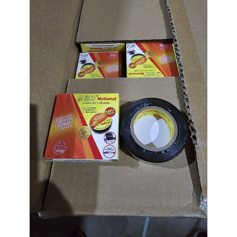 Solasi listrik ISCO ANTI BAKAR.