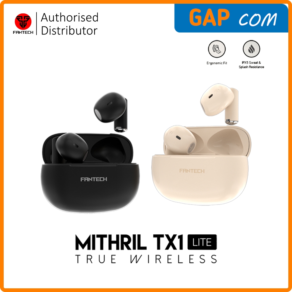 TWS True Wireless Bluetooth Fantech Mithril TX1 Lite IPX5 Earphone Earbuds