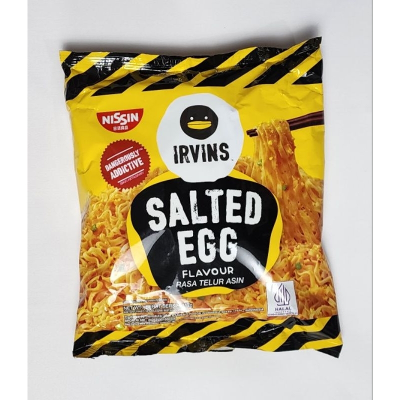 

Bungkus Nissin Irvins Noodle Salted Egg Spicy Salted Egg pcs