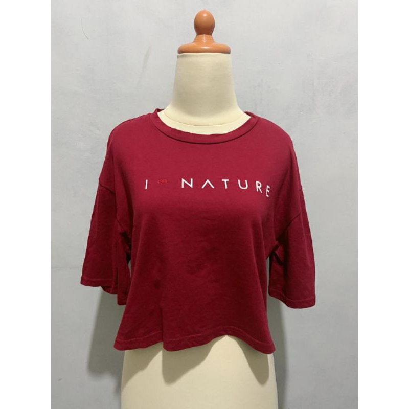 Kaos Crop Top Collection by Amabelle