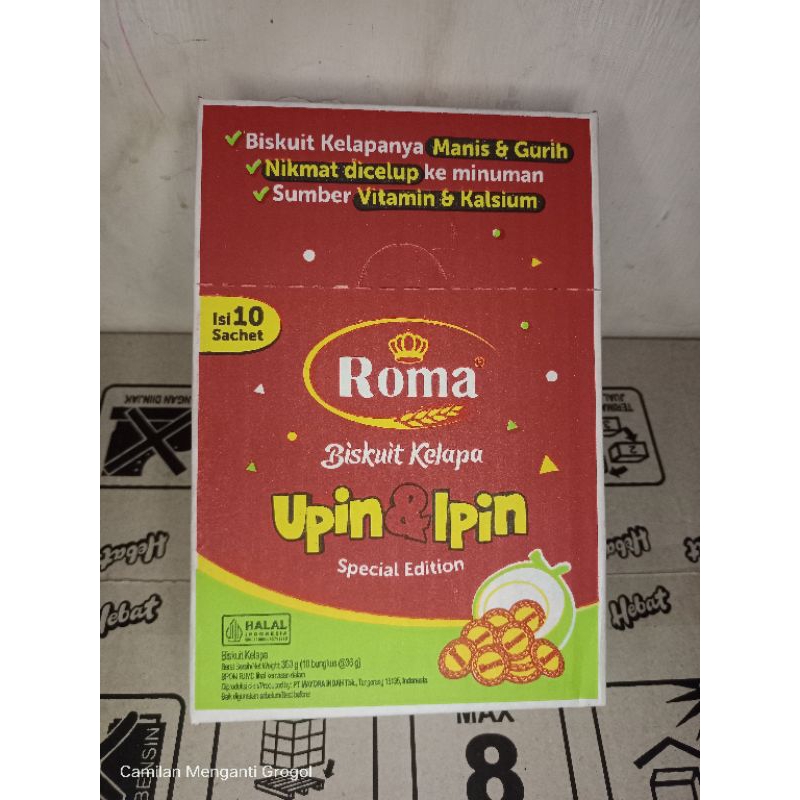 

Roma Biscuit Kelapa Special Edition Upin Upin