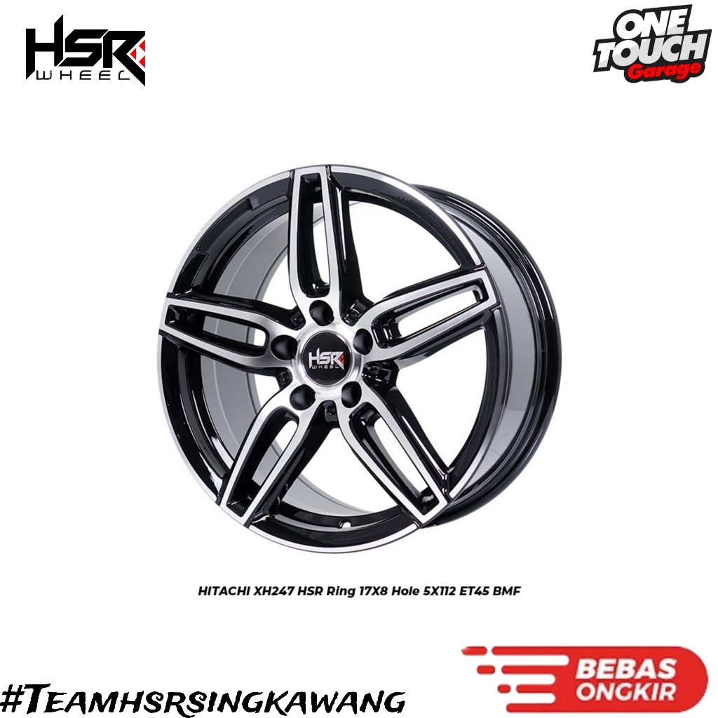 Velg mobil vw golf, mini countryman,bmw,audi hsr hanashi ring 17