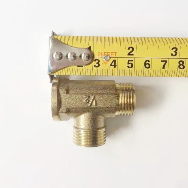 Nipple Tee 1/2 Nepel 1/2 inch Shower Kloset Pipa Kuningan