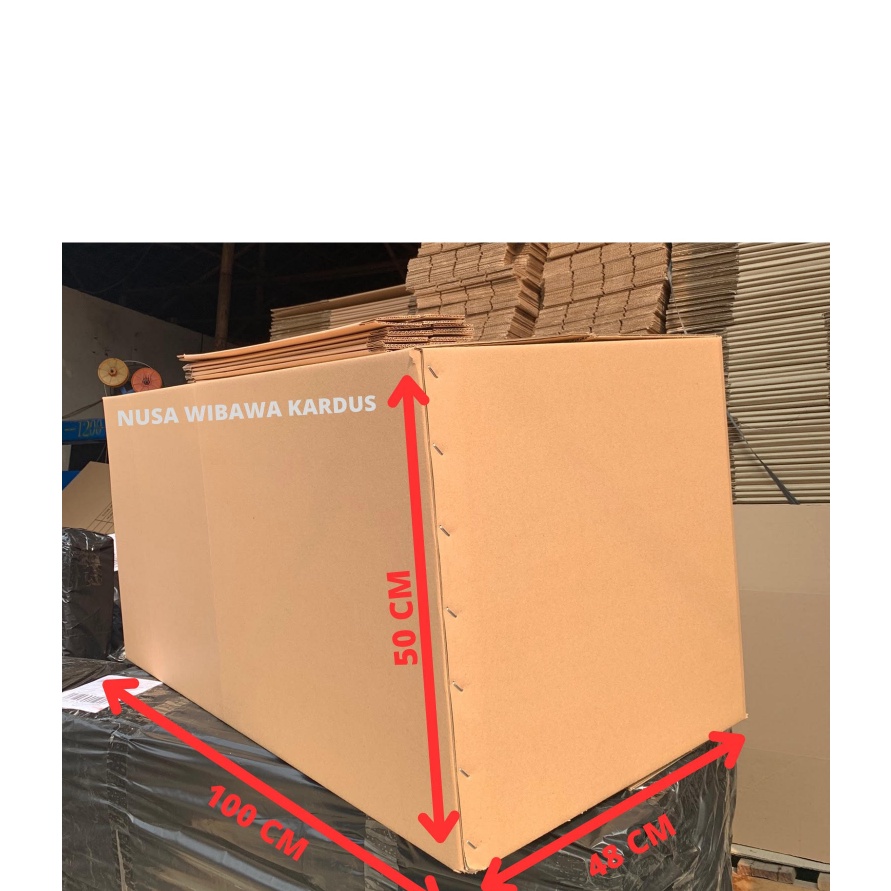 

Spesial kardus box packing polos 1x48x5 cm