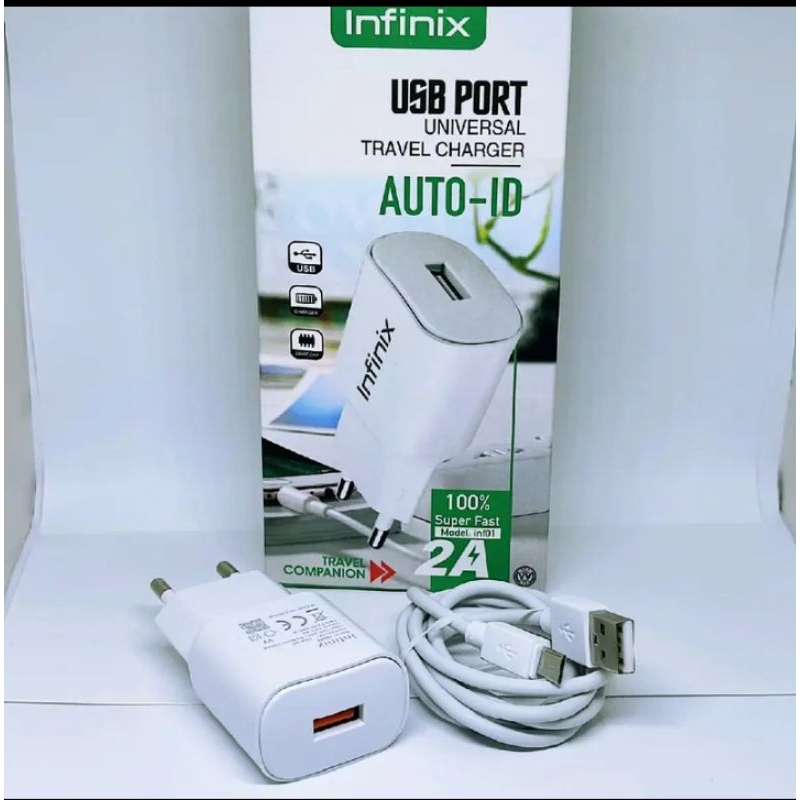 CHARGER CASAN HP INFINIX HOT 9 PLAY HOT 10 PLAY HOT 11 PLAY ORIGINAL