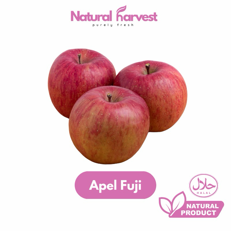 

Apel Fuji Super Fresh Import 1kg | NaturalHarvest!