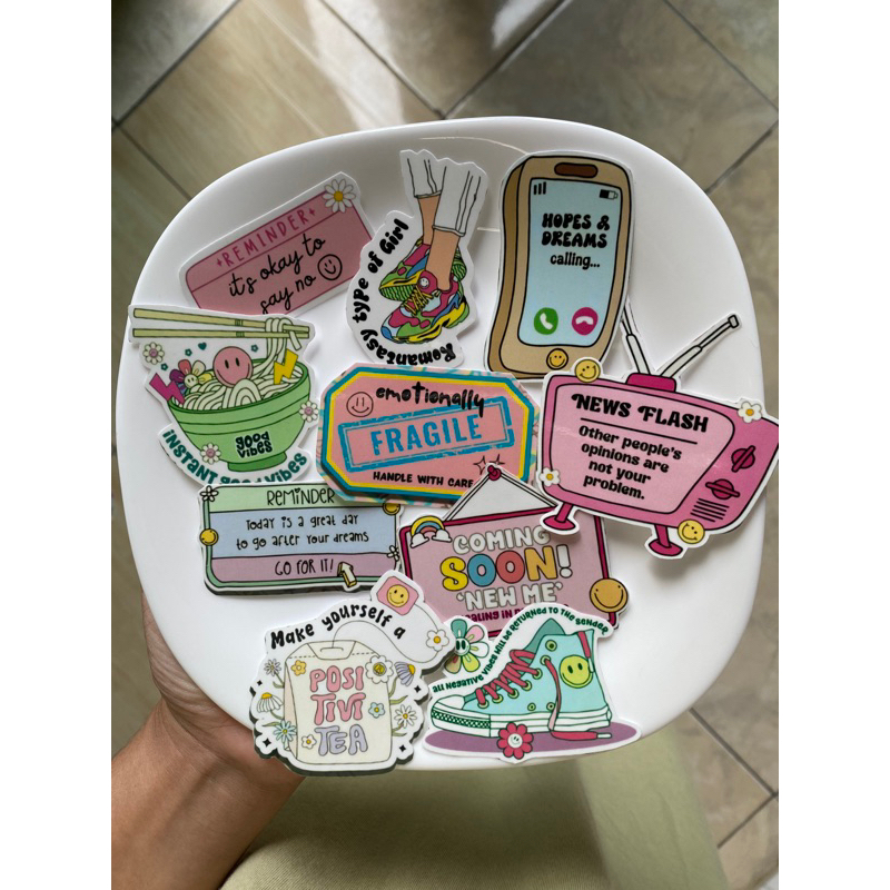

STARLY- (T24) STIKER MOMO STIKER LUCU STIKER PINK STIKER SELF LOVE S