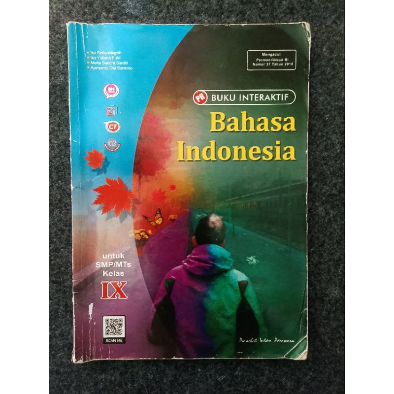 BUKU PR/LKS INTERAKTIF BAHASA INDONESIA INTAN PARIWARA SMP IX