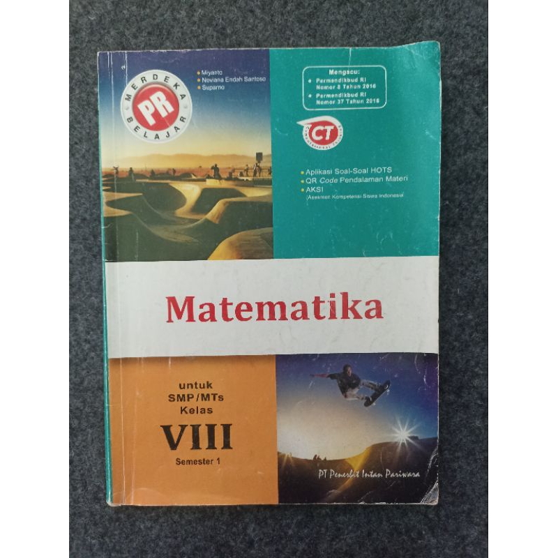 BUKU PR/LKS INTERAKTIF MATEMATIKA INTAN PARIWRA SMP VIII