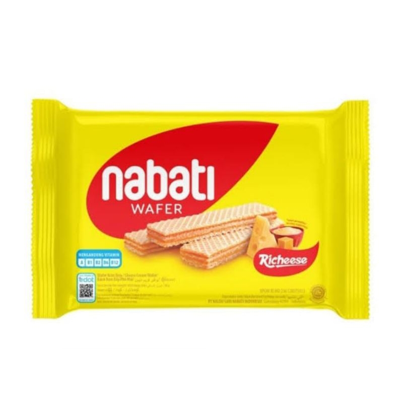 

WAFER RICHEES NABATI 39GRAM PAKET ISI 5