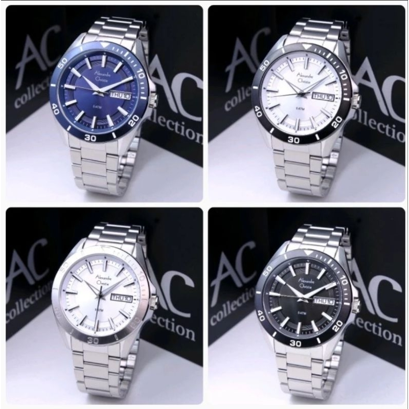 ORIGINAL JAM TANGAN PRIA ALEXANDRE CHRISTIE AC 6512 /AC6512 / 6512 GARANSI RESMI 1 TAHUN