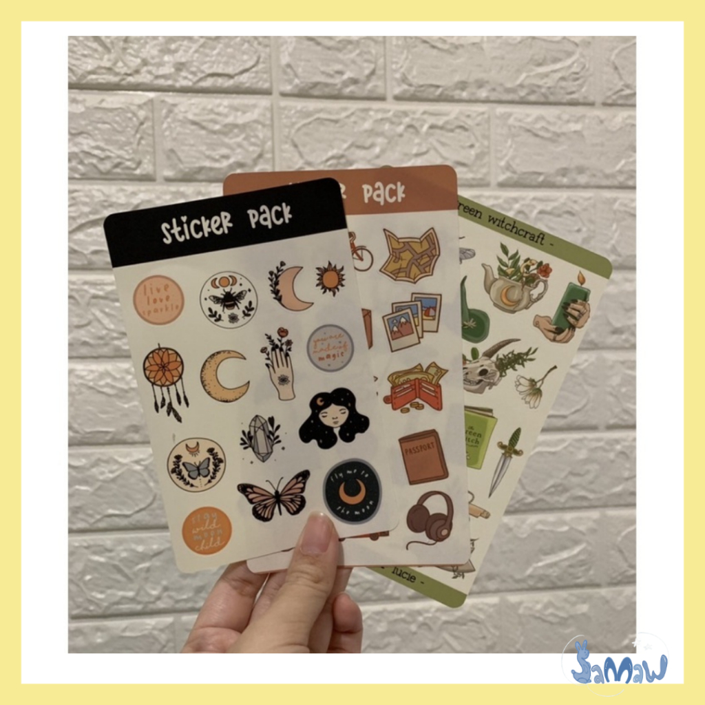 

Stiker Pack | Stiker Journaling | Sticker Pack HP Laptop | Stiker Aesthetic Mini | Stiker Deco