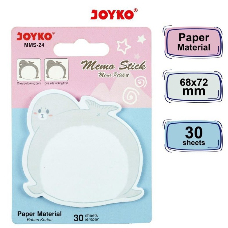 

HEBOH Memo Stick Joyko Animal Sticky Note MMS