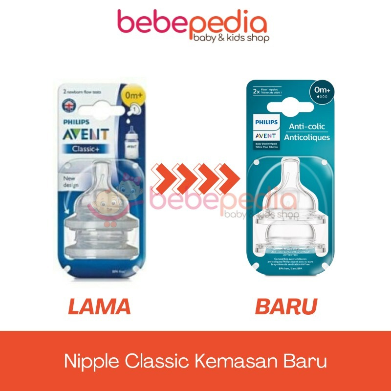 Philips Avent Dot Nipple Classic / Avent Dot Botol Susu Clasik
