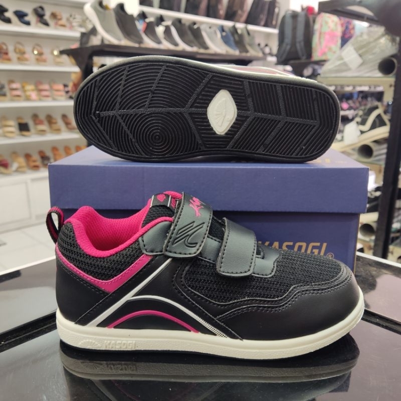 Sepatu Sekolah Anak KASOGI | Jerman | Hitam Fusia