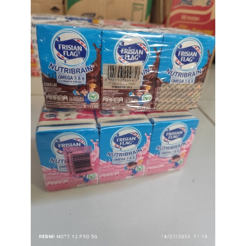 

Susu Frisian flag Susu uht 6x115ml