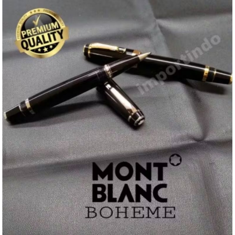 

Bulpoint Sign Pen Mewah Mont Blanc Boheme Lengkap Box Exclusive Mont Blanc