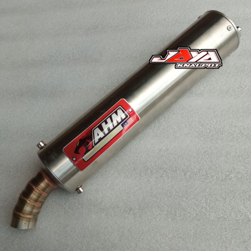 SLINCER KNALPOT NINJA 2tak R RR (AHM STAINLESS 27CM)