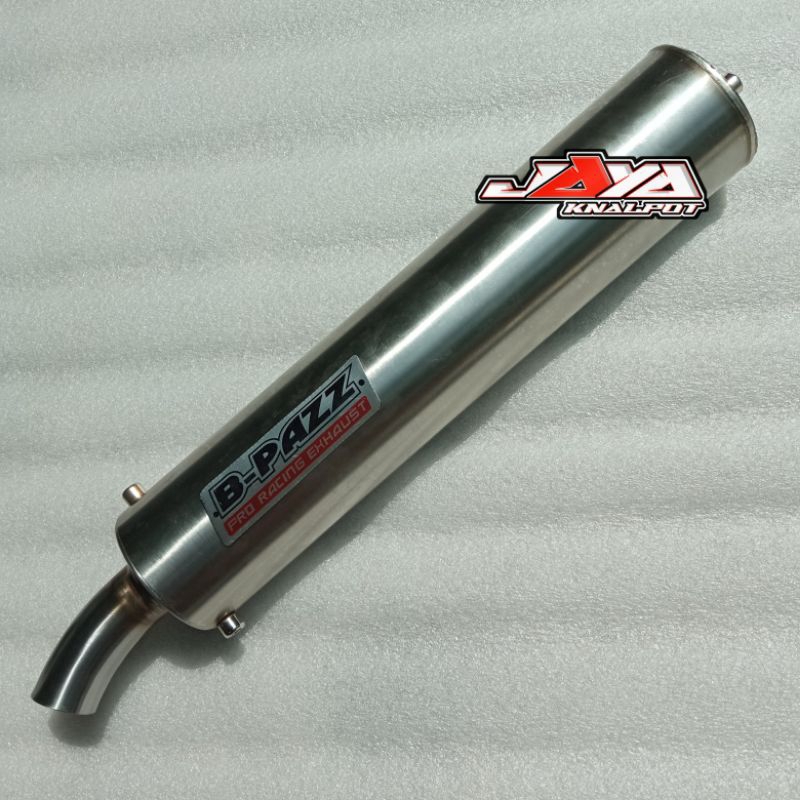 SILENCER KNALPOT NINJA R RR 2tak (B-PAZZ STAINLESS 30CM)