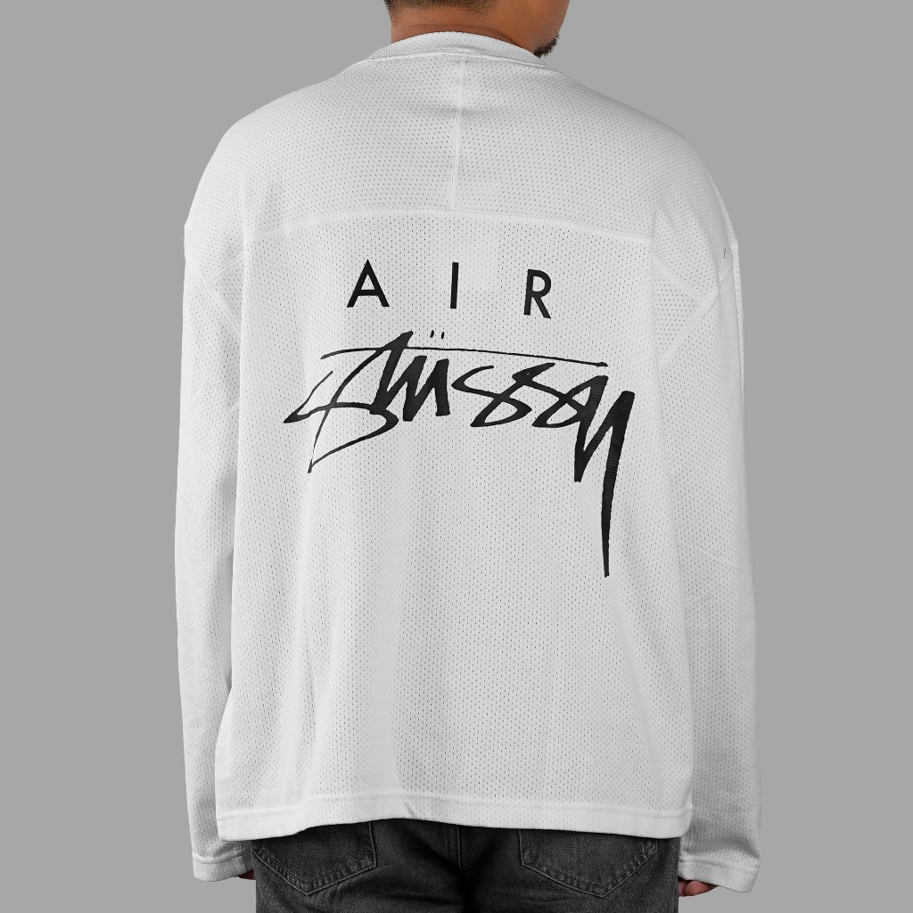 Nike  x Stussy Dri-Fit Mesh Sail Jersey