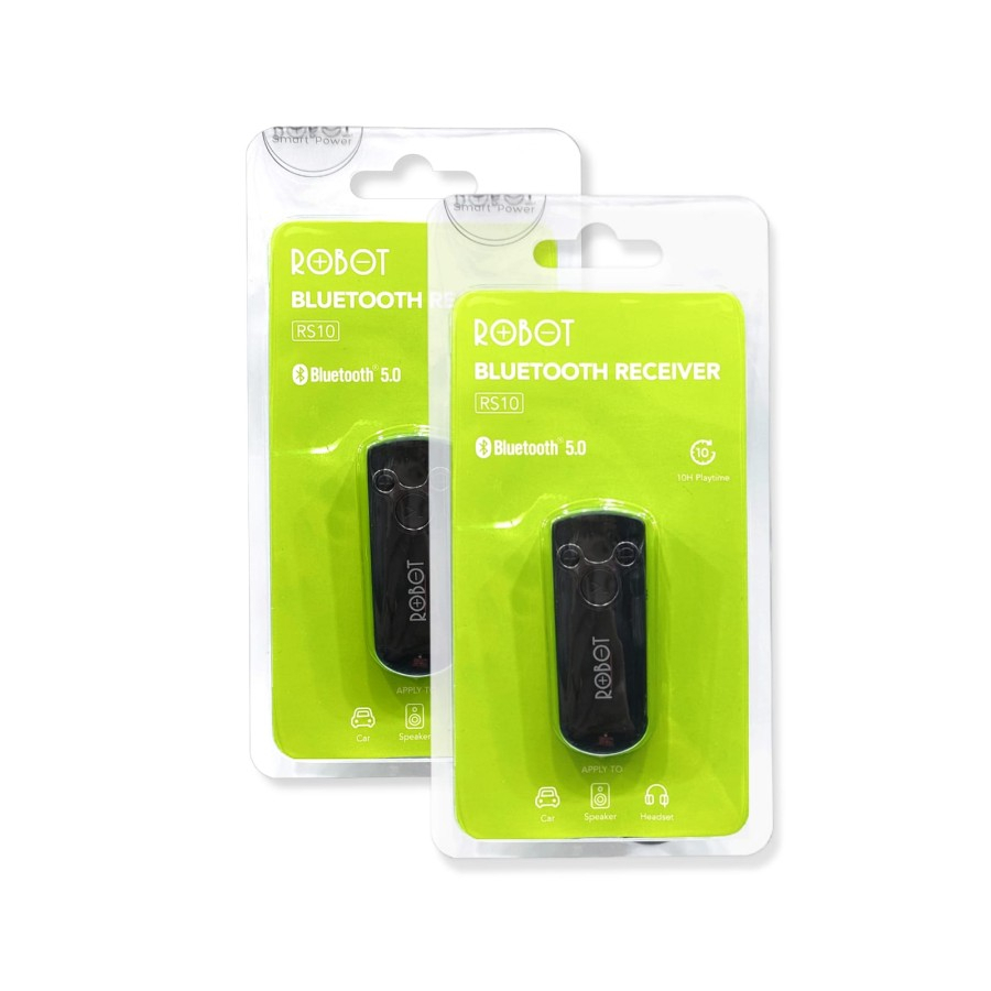 Bluetooth Receiver Robot Earphone Headset Jack Aux RS10