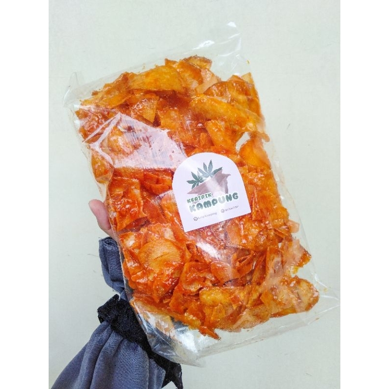 

KERIPIK SINGKONG BALADO by Keripik Kampung