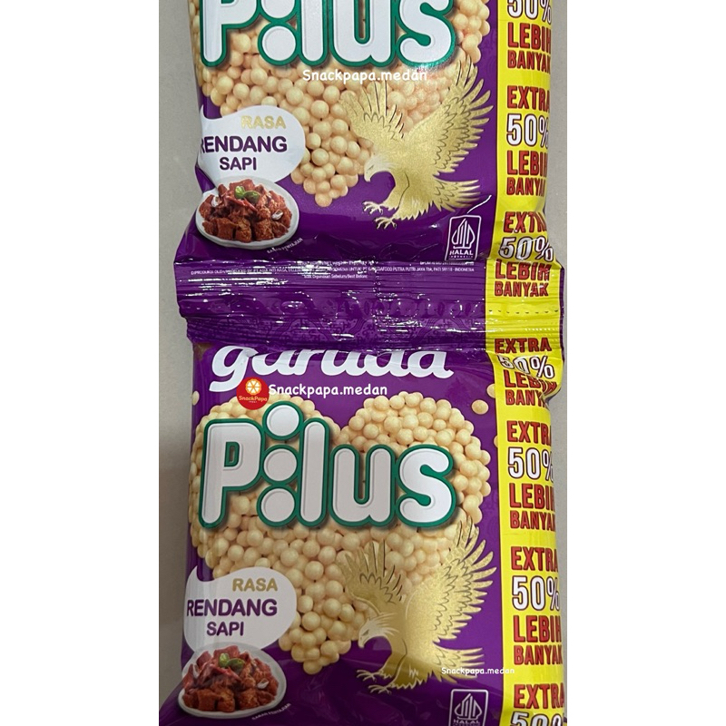 

KACANG PILUS GARUDA 1 RENCENG ISI 11 BUNGKUS (10 BONUS 1 + EXTRA 50% LEBIH BANYAK) | GARUDA PILUS RASA RENDANG SAPI