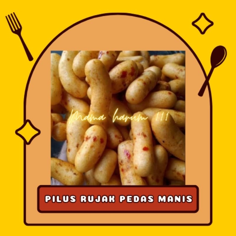 

pilus kapsul rujak pedas manis 250gr