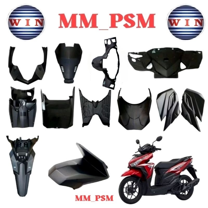 COVER BODY KASAR VARIO 125 150 LED OLD SET // FULL BODY KASAR VARIO 125 150 LED OLD 2015 2016 2017 M