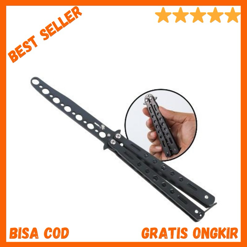 Balisong Pisau Lipat Training Portable Knife