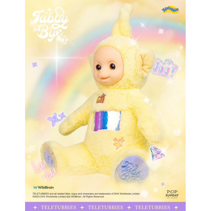 Teletubbies Tubby Bye Boneka 50CM Tinky Winky Dipsy Laa-Laa Po Lala Original Product Boneka Anak Kid