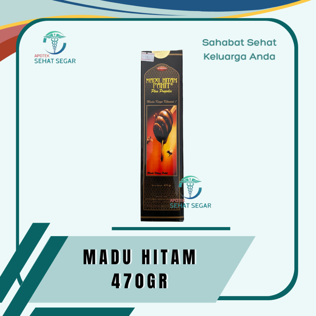 

AR-ROHMAH MADU HITAM PAHIT 470 GR