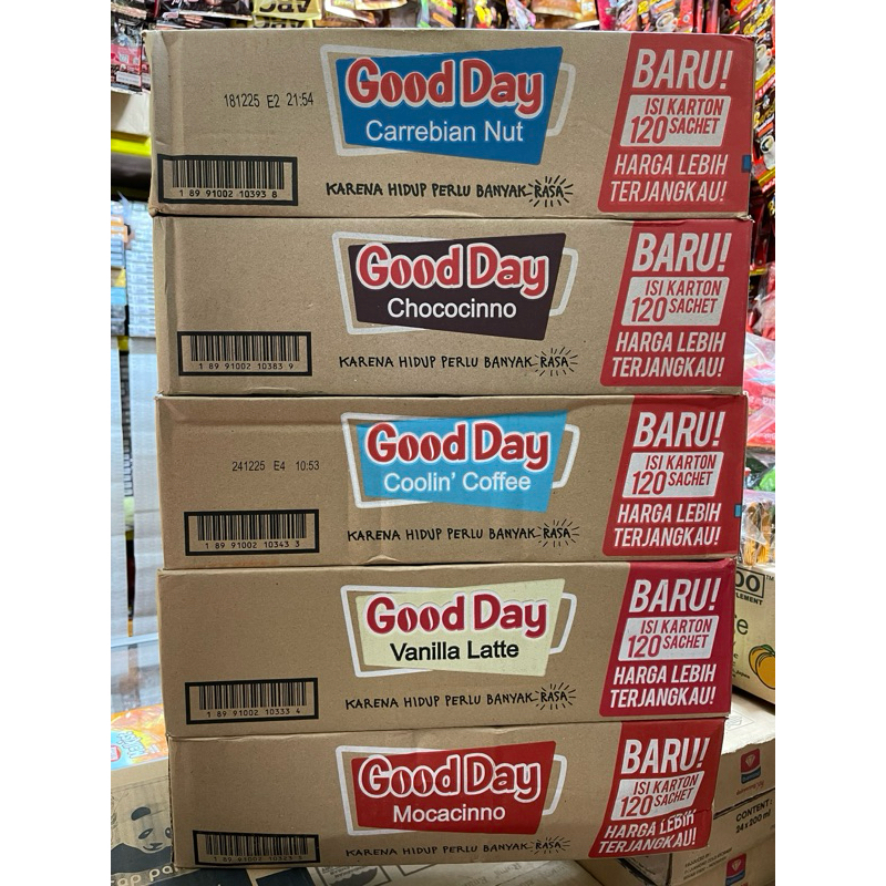 

GOOD DAY 3IN1/FREEZE DUS ( ISI 120 SACHET )