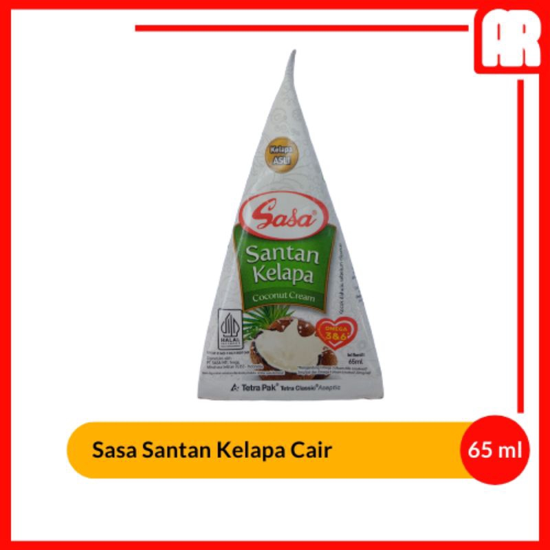 

Sasa Santan Kelapa Cair 65ml | AR Ostore