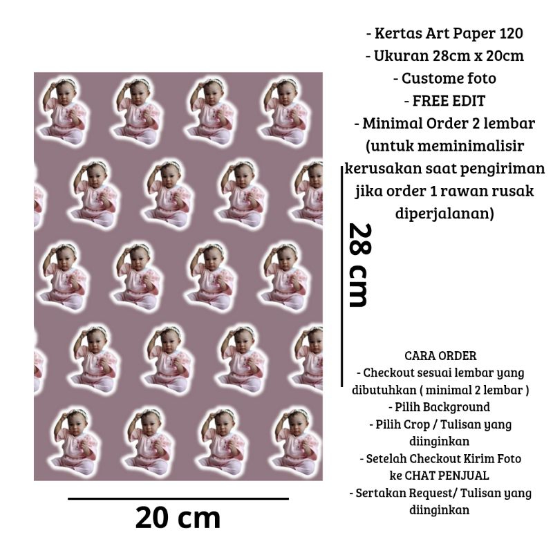 

KERTAS KADO CUSTOME KERTAS KADO A4 CUSTOME / KERTAS KADO FOTO / KERTAS KADO VIRAL