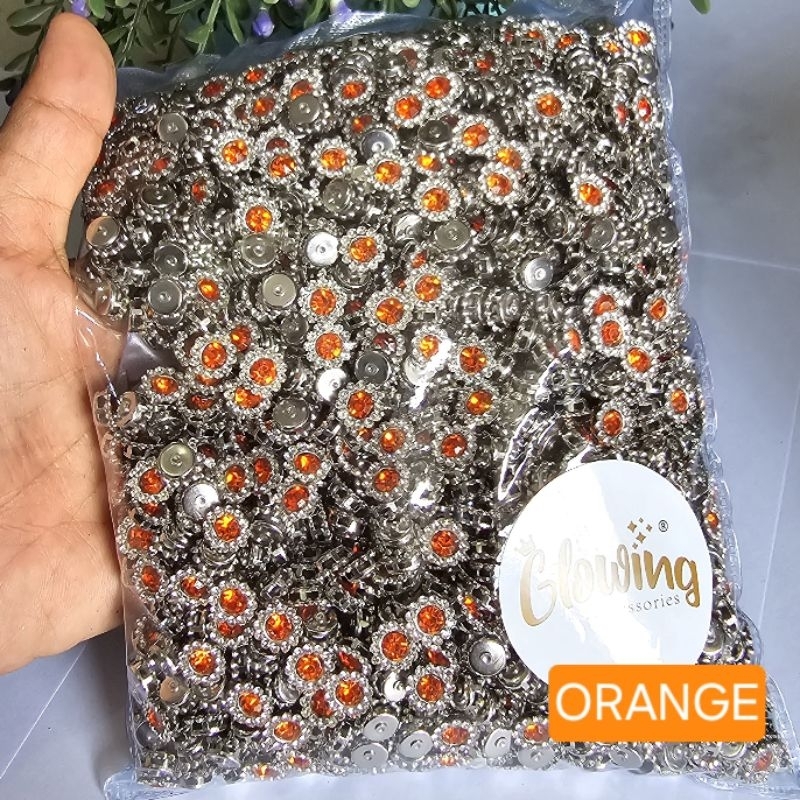 PAK BESAR (-/+ 2.000butir) kw1 kristal cangkang bunga cangkang matahari