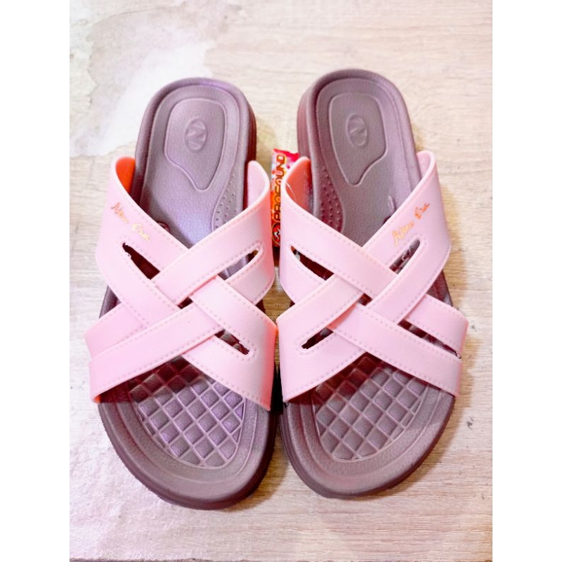 Sendal wanita slop karet new era LB E 11004 100% original