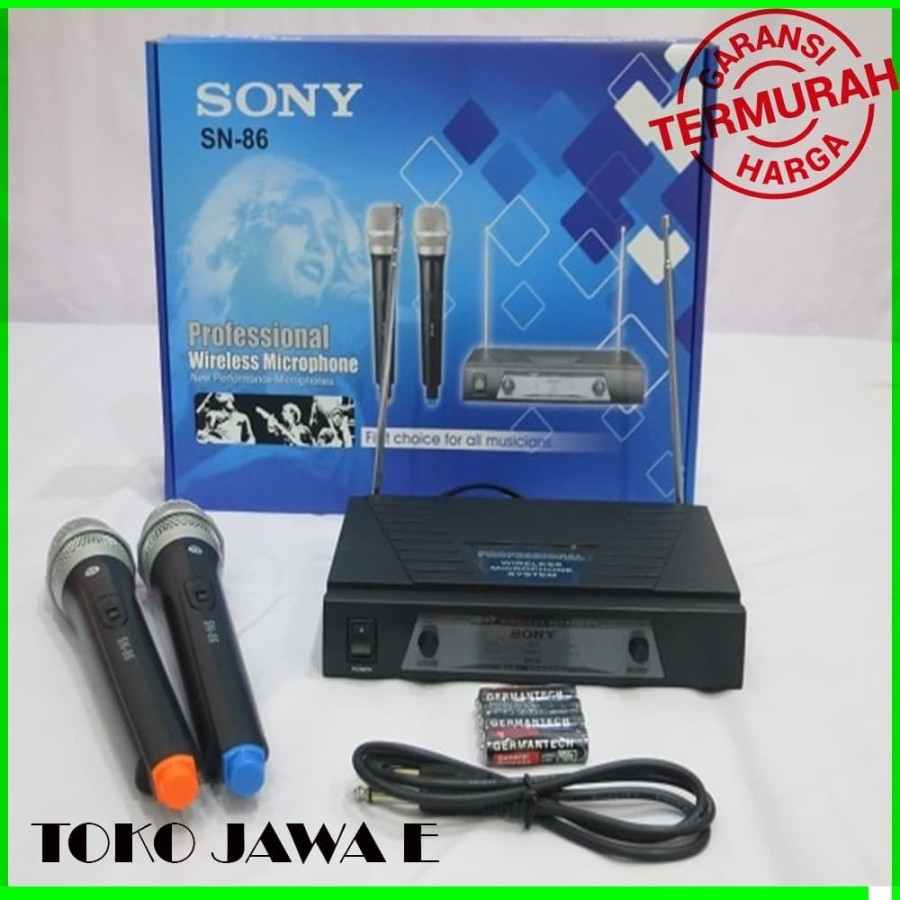MIC WERLES SONY SN 66/SONY SN 777/SONY SN 778/SONY SN 800 Mic Double Werles Suara Empuk Maksimal - i