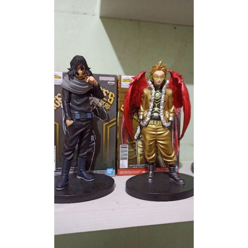 Figure original Aizawa & Hawks Age of heroes Banpresto