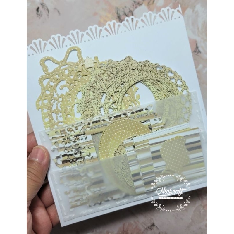 

DIE CUT FRAME MIX OVAL CIRCLE SQUARE warna cokelat