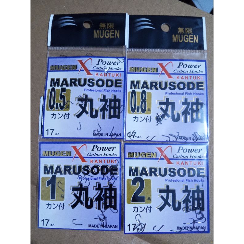 Kail Pancing Mugen Carbon Kantuki Marusode (ada lubang)