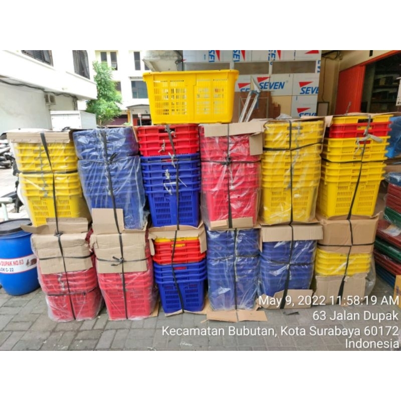 Keranjang Krat Ikan Plastik Superior