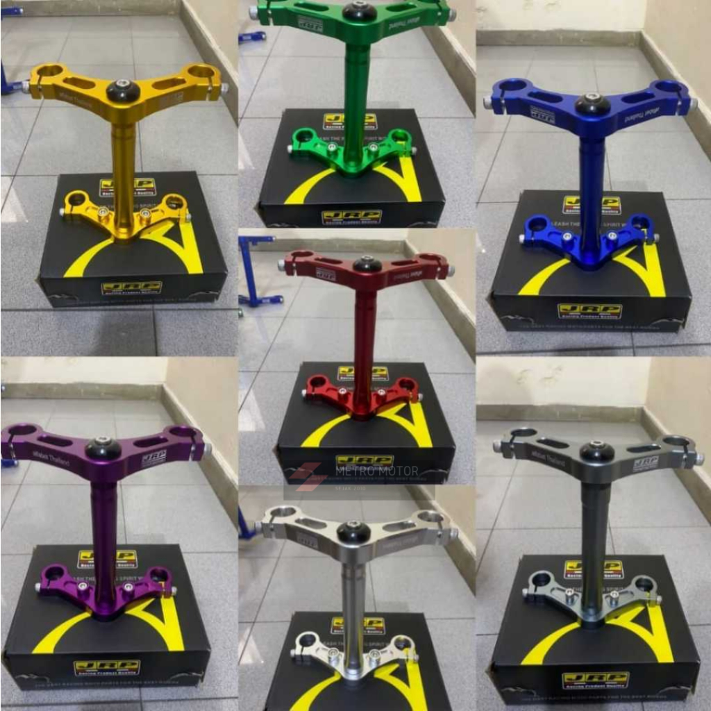 Segitiga Shock Depan JRP Racing Full Cnc Ukuran As 26 Satria Fu Sonic