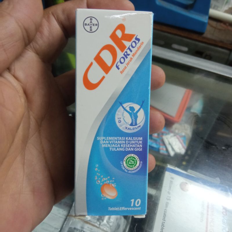 CDR FORTOS Suplemen Kesehatan 10tablet