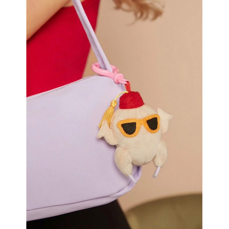 FRIENDS X SHEIN Turkey Plush Pendant For Bag Decoration