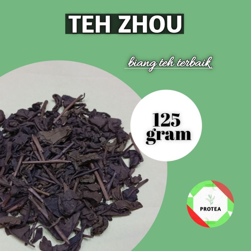 

TEH ZHOU Black Tea Jasmine - Teh Assamica Black Tea 125gr Kemasan Sample Kecil